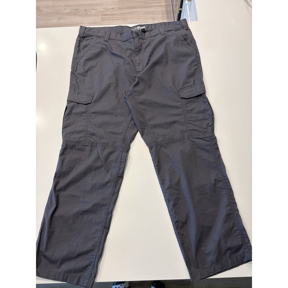 Carhartt Force Relaxed Fit Ripstop Cargo Work Pant 42x32 Dark Grey 101148-039
